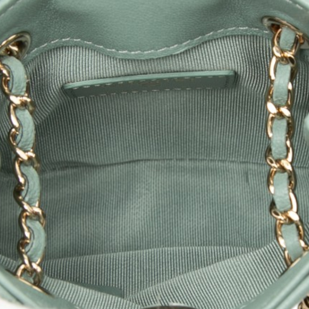 Pre-Loved Chanel Mini CC Quilted Lambskin Chain Crossbody - Picture 4 of 7